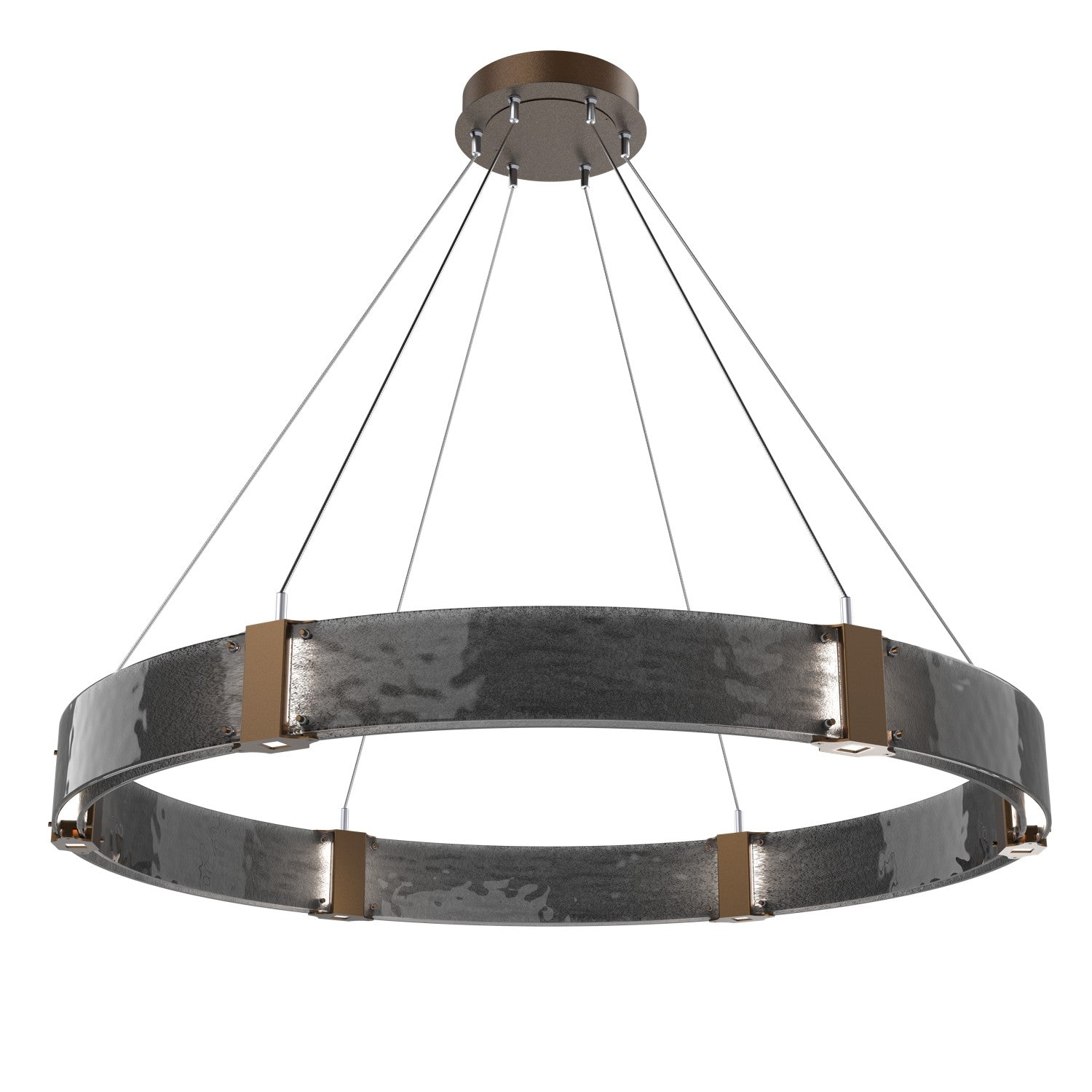 Hammerton Studio - CHB0042-48-FB-SG-CA1-L1 - LED Chandelier - Parallel - Flat Bronze