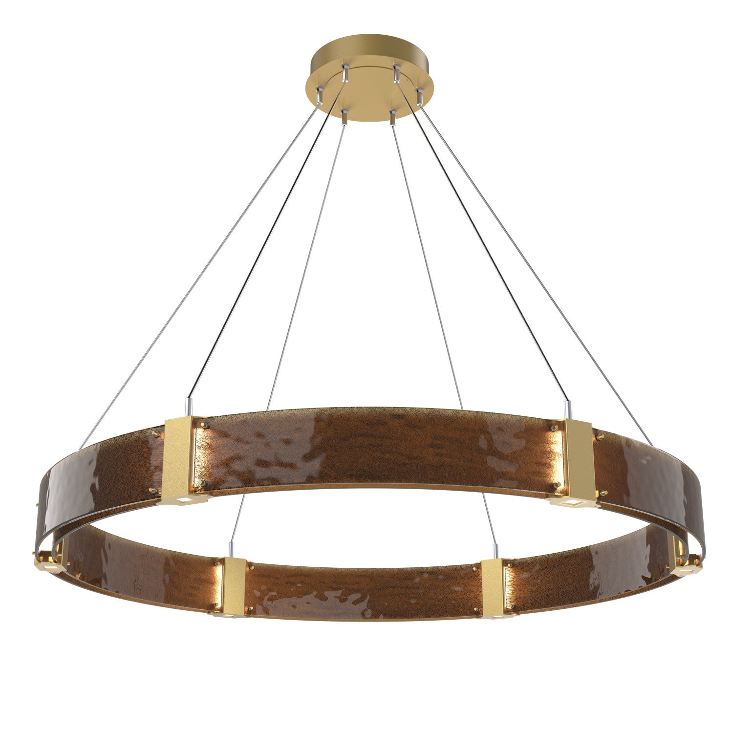 Hammerton Studio - CHB0042-48-GB-BG-CA1-L1 - LED Chandelier - Parallel - Gilded Brass