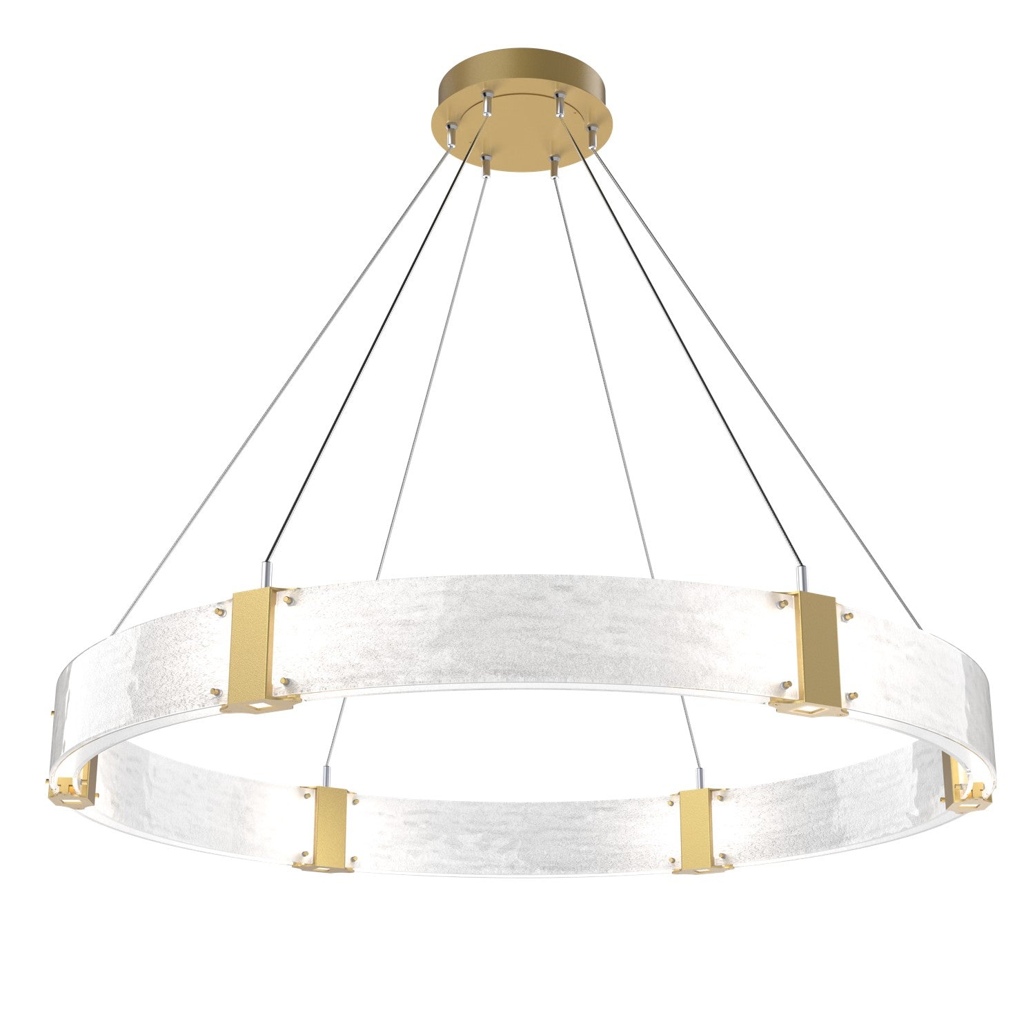 Hammerton Studio - CHB0042-48-GB-CG-CA1-L1 - LED Chandelier - Parallel - Gilded Brass