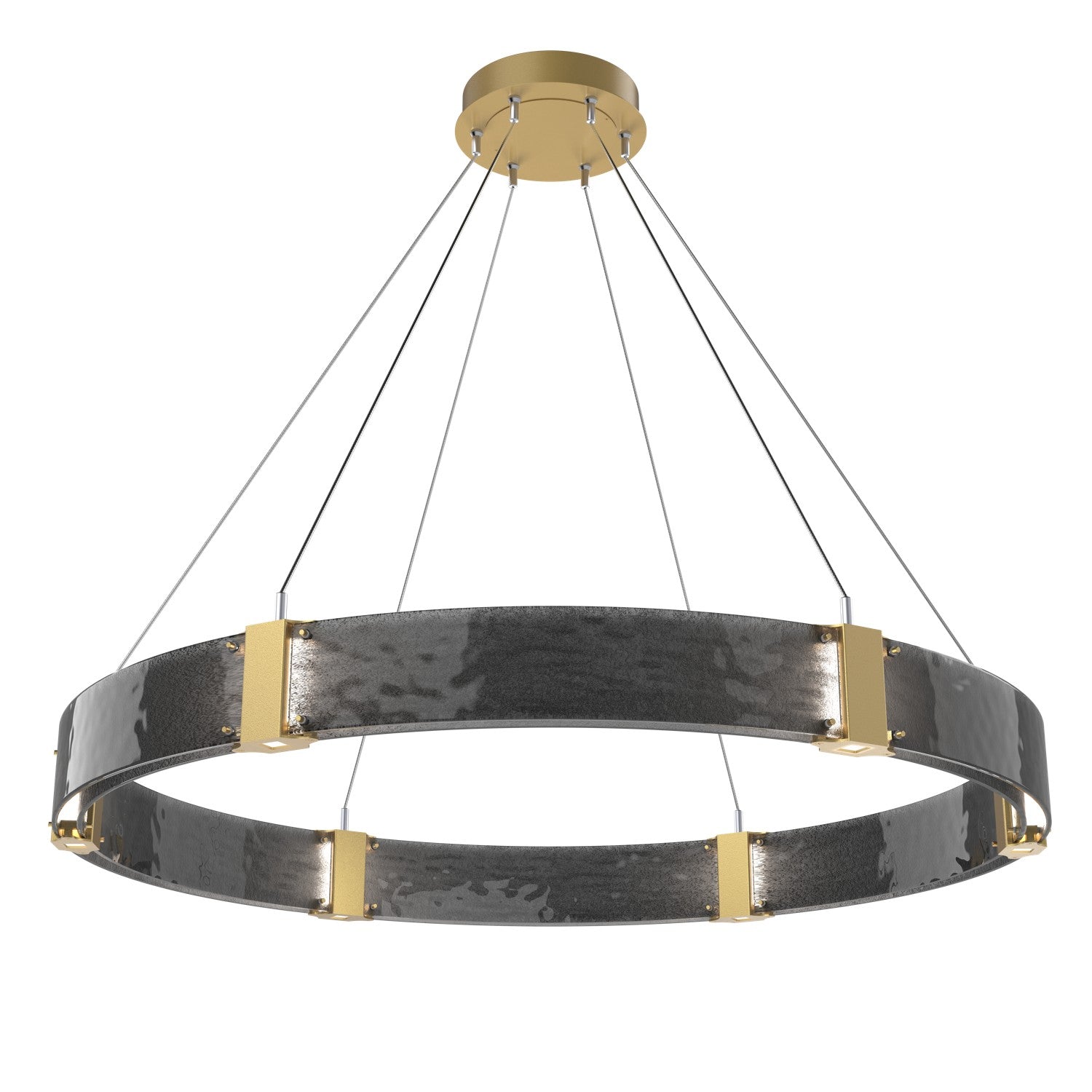 Hammerton Studio - CHB0042-48-GB-SG-CA1-L3 - LED Chandelier - Parallel - Gilded Brass