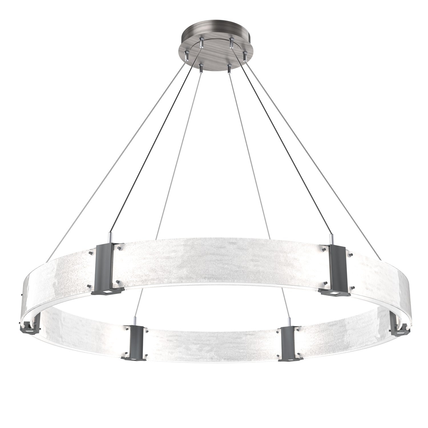 Hammerton Studio - CHB0042-48-GM-CG-CA1-L1 - LED Chandelier - Parallel - Gunmetal