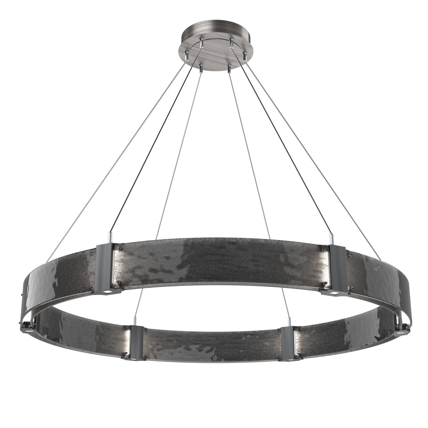 Hammerton Studio - CHB0042-48-GM-SG-CA1-L1 - LED Chandelier - Parallel - Gunmetal