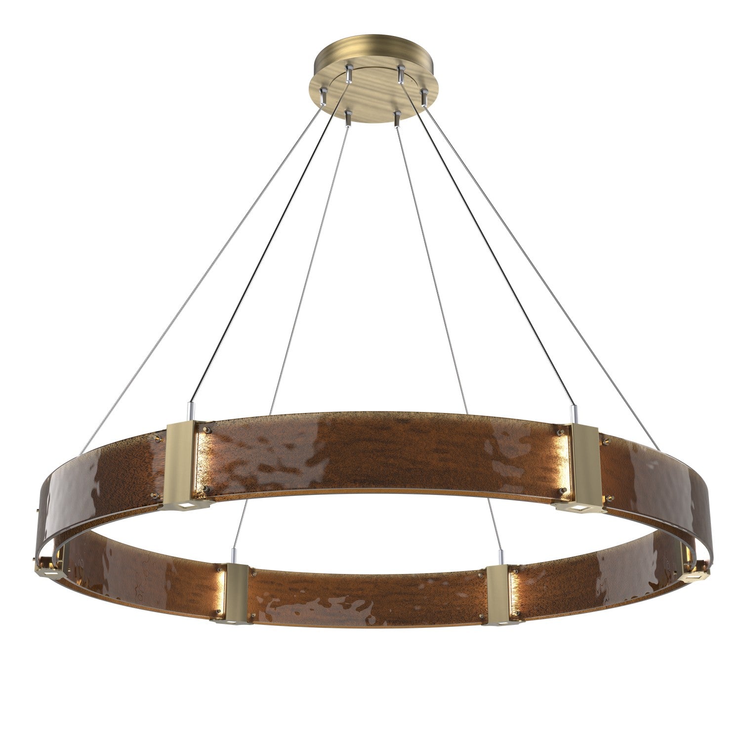 Hammerton Studio - CHB0042-48-HB-BG-CA1-L1 - LED Chandelier - Parallel - Heritage Brass