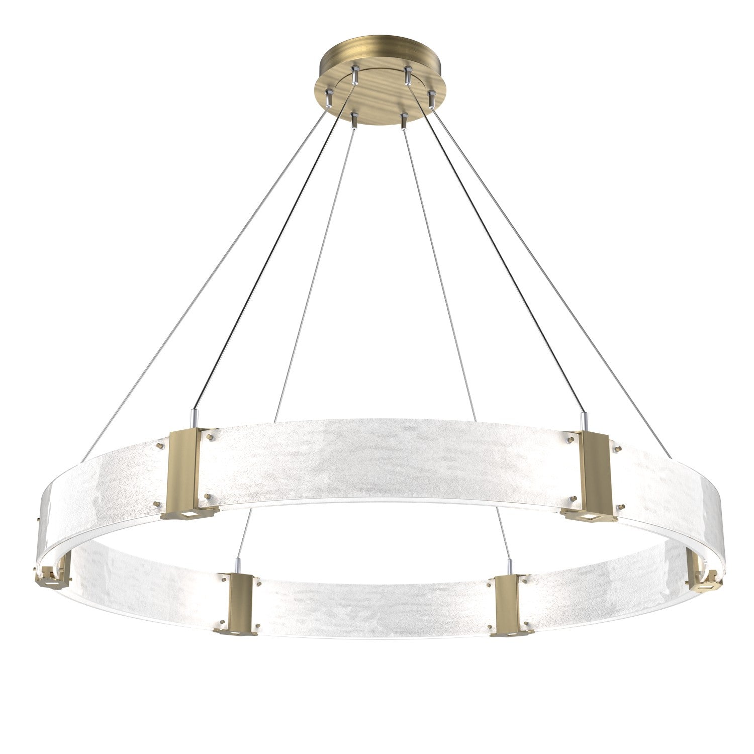 Hammerton Studio - CHB0042-48-HB-CG-CA1-L1 - LED Chandelier - Parallel - Heritage Brass