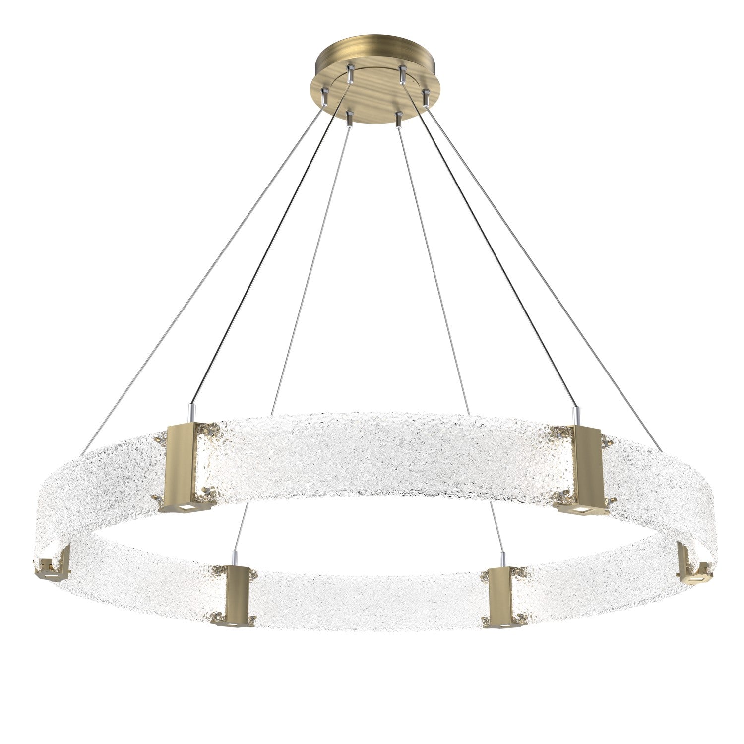 Hammerton Studio - CHB0042-48-HB-CR-CA1-L3 - LED Chandelier - Parallel - Heritage Brass