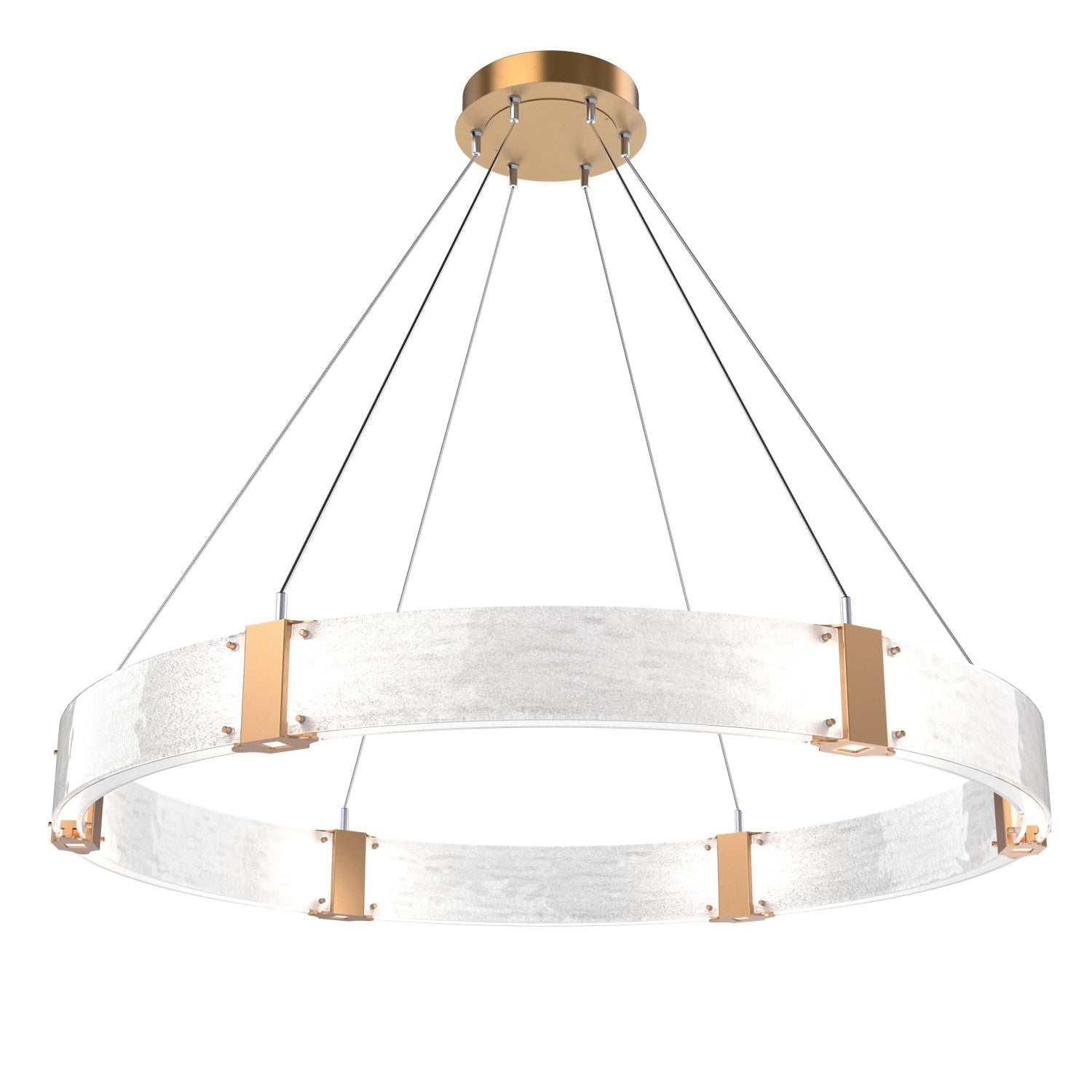 Hammerton Studio - CHB0042-48-NB-CG-CA1-L1 - LED Chandelier - Parallel - Novel Brass