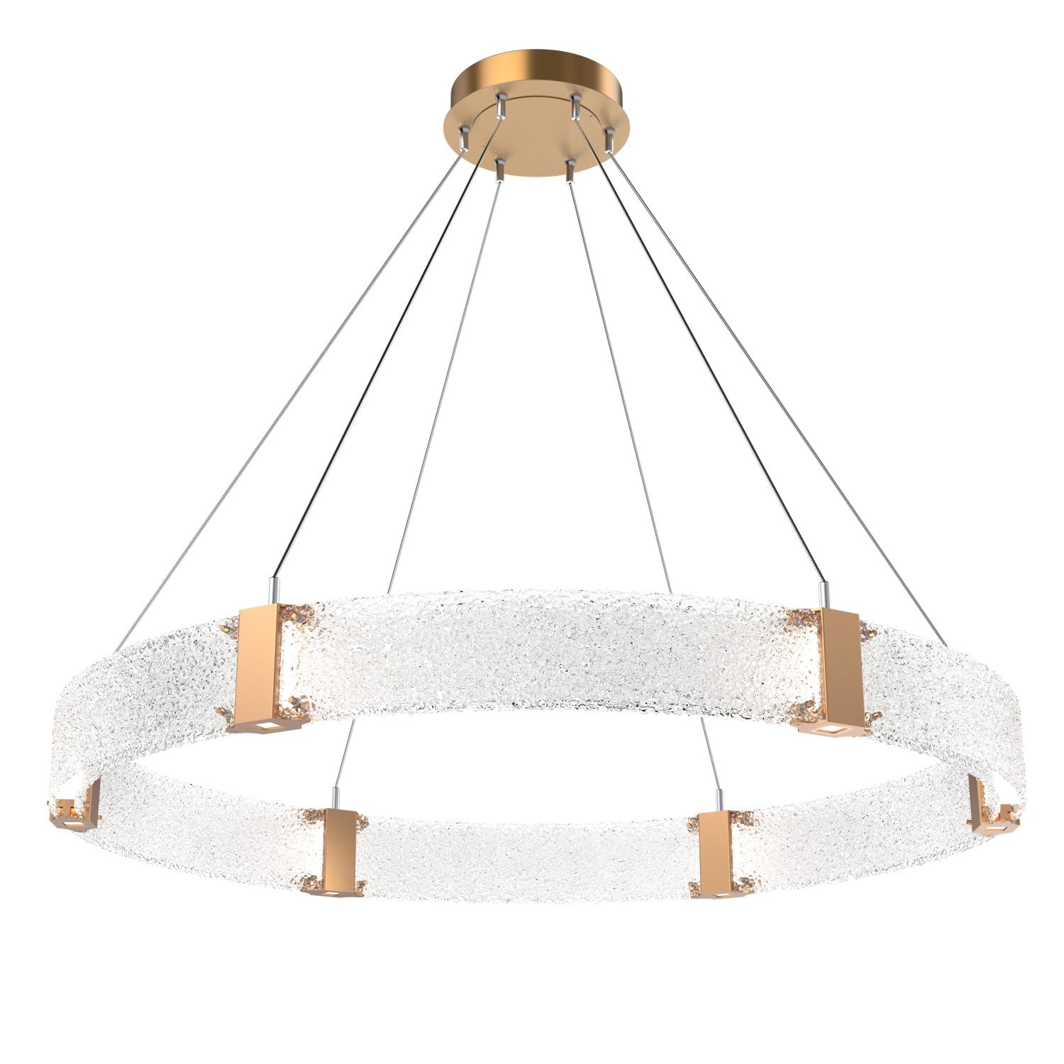 Hammerton Studio - CHB0042-48-NB-CR-CA1-L1 - LED Chandelier - Parallel - Novel Brass