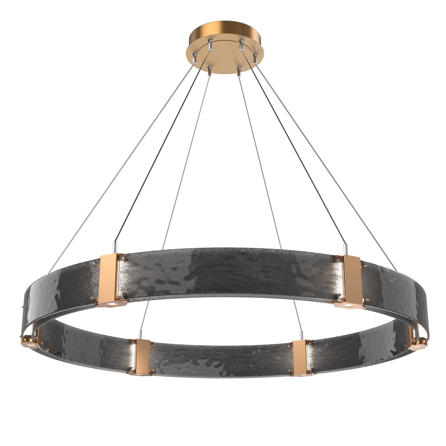 Hammerton Studio - CHB0042-48-NB-SG-CA1-L1 - LED Chandelier - Parallel - Novel Brass