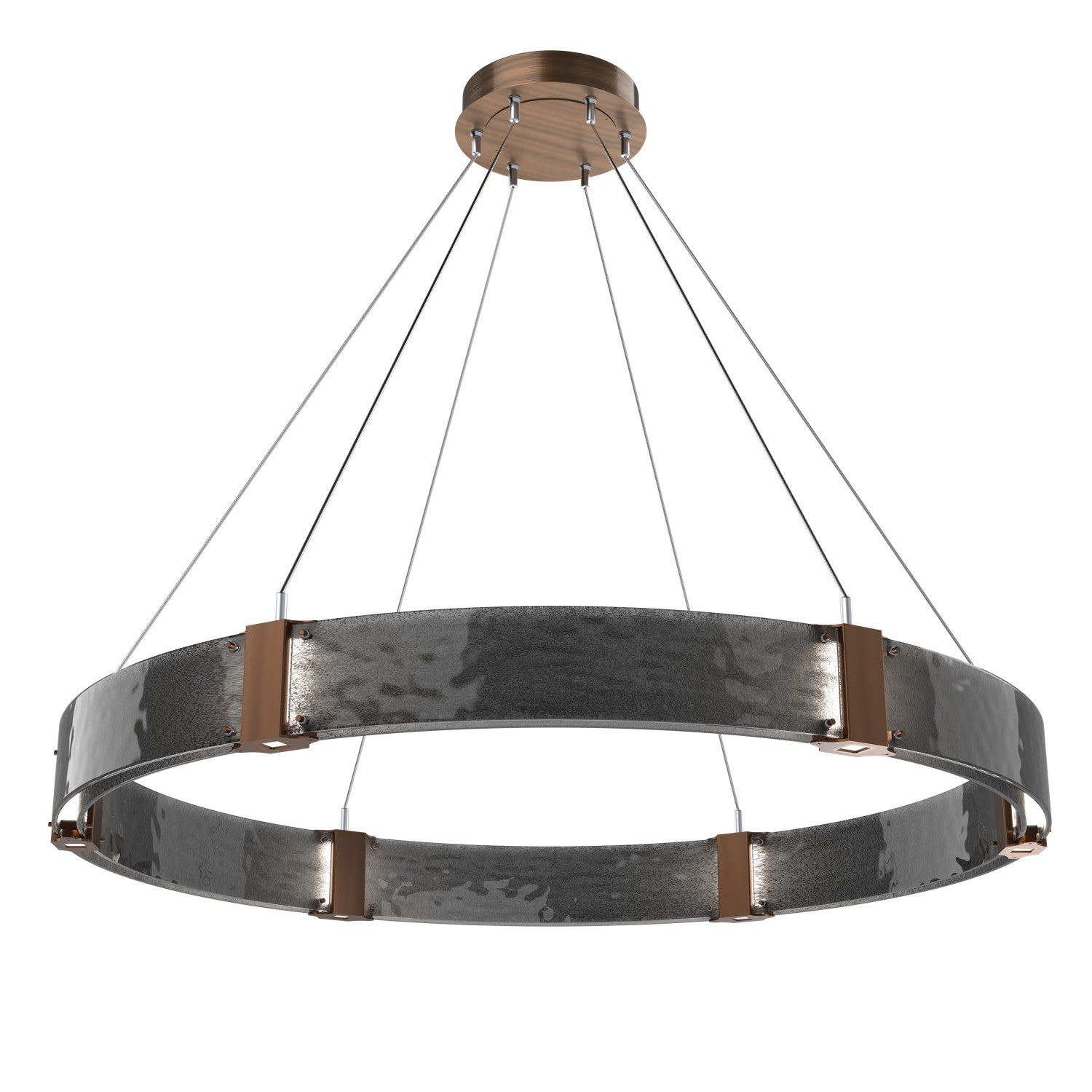 Hammerton Studio - CHB0042-48-RB-SG-CA1-L1 - LED Chandelier - Parallel - Oil Rubbed Bronze