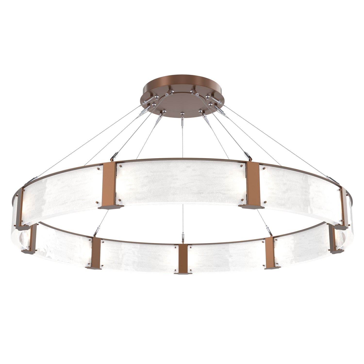 Hammerton Studio - CHB0042-60-BB-CG-CA1-L1 - LED Chandelier - Parallel - Burnished Bronze