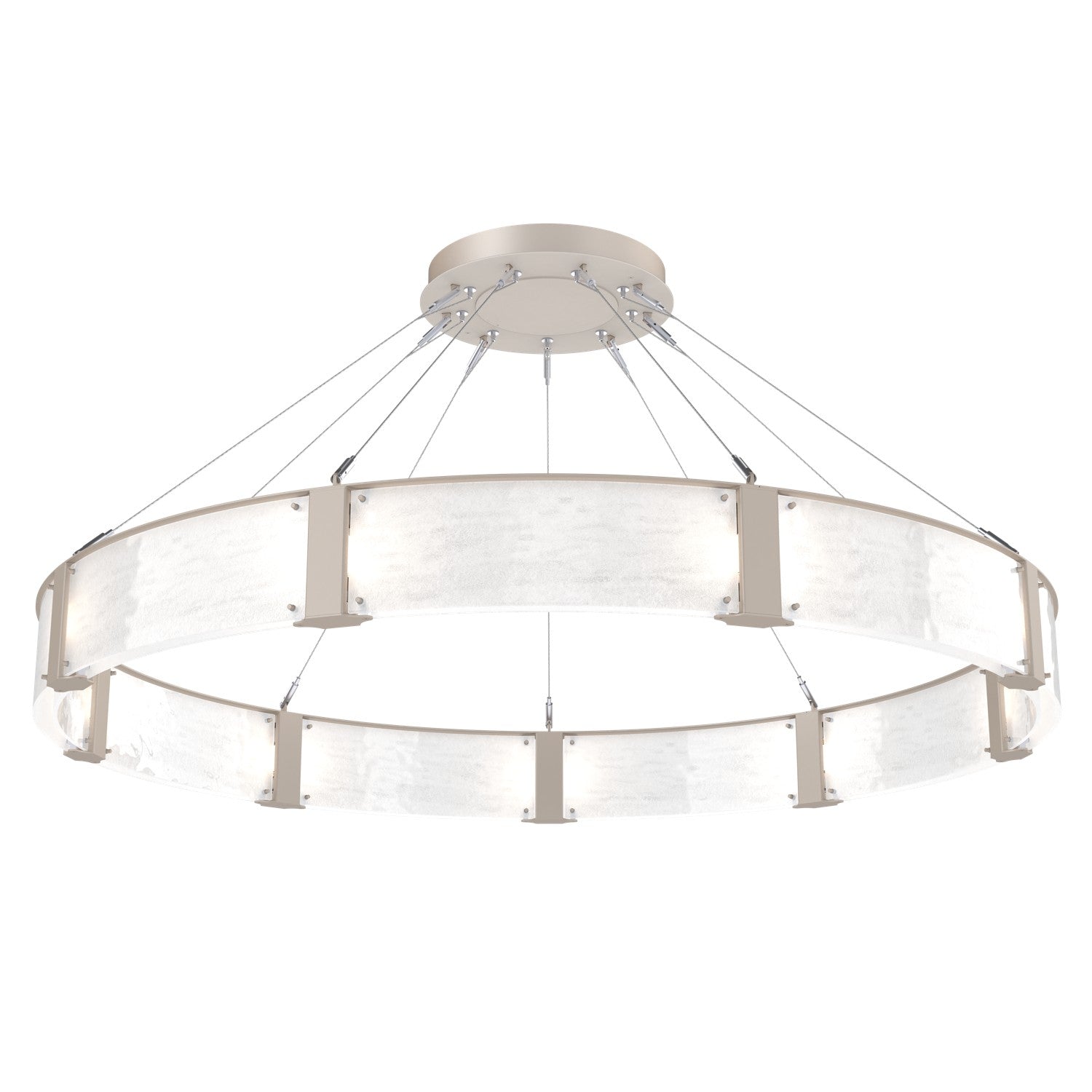 Hammerton Studio - CHB0042-60-BS-CG-CA1-L1 - LED Chandelier - Parallel - Beige Silver