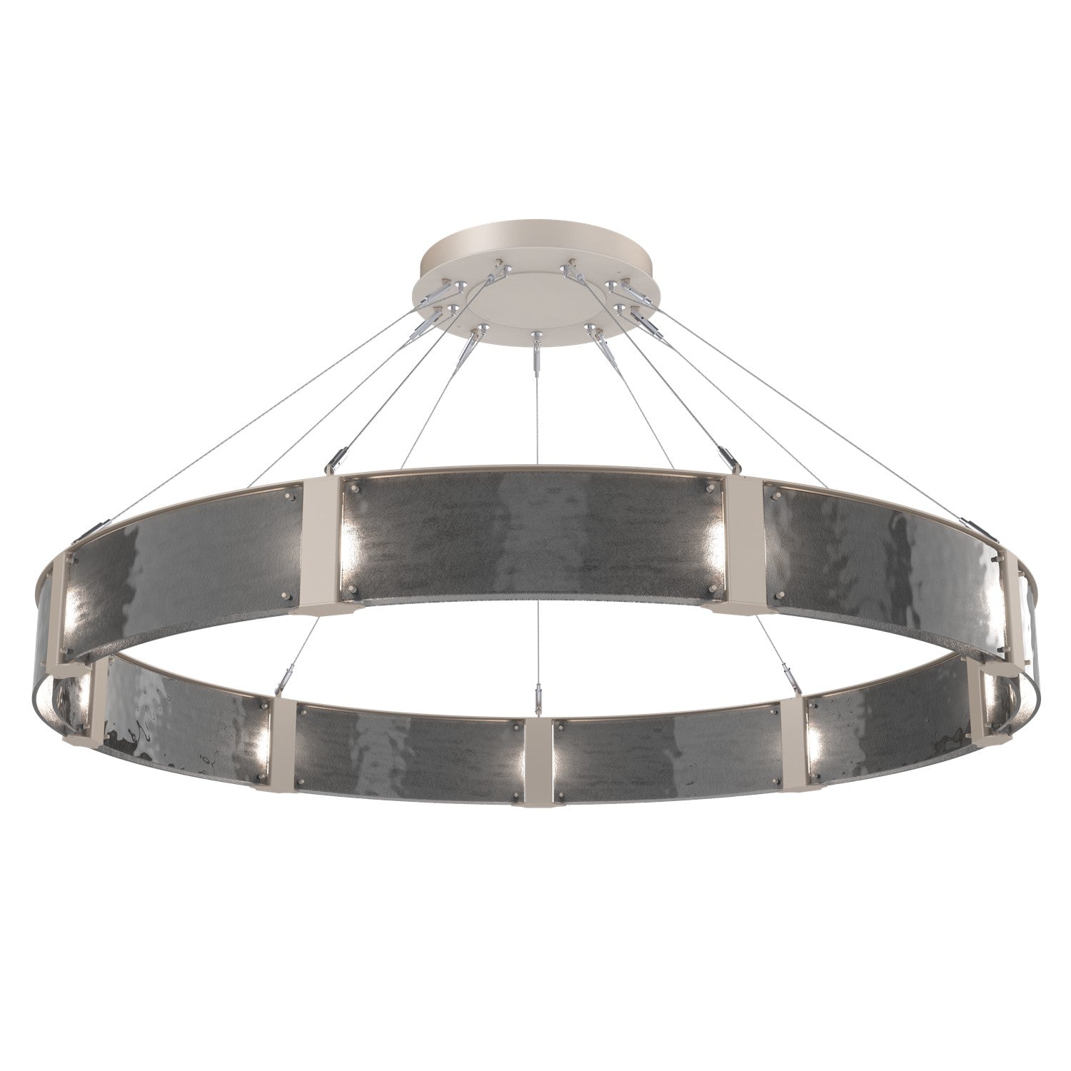 Hammerton Studio - CHB0042-60-BS-SG-CA1-L3 - LED Chandelier - Parallel - Beige Silver