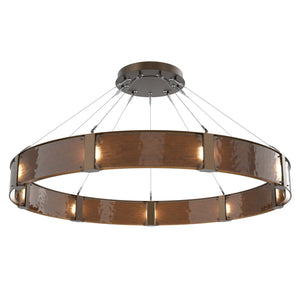 Hammerton Studio - CHB0042-60-FB-BG-CA1-L1 - LED Chandelier - Parallel - Flat Bronze