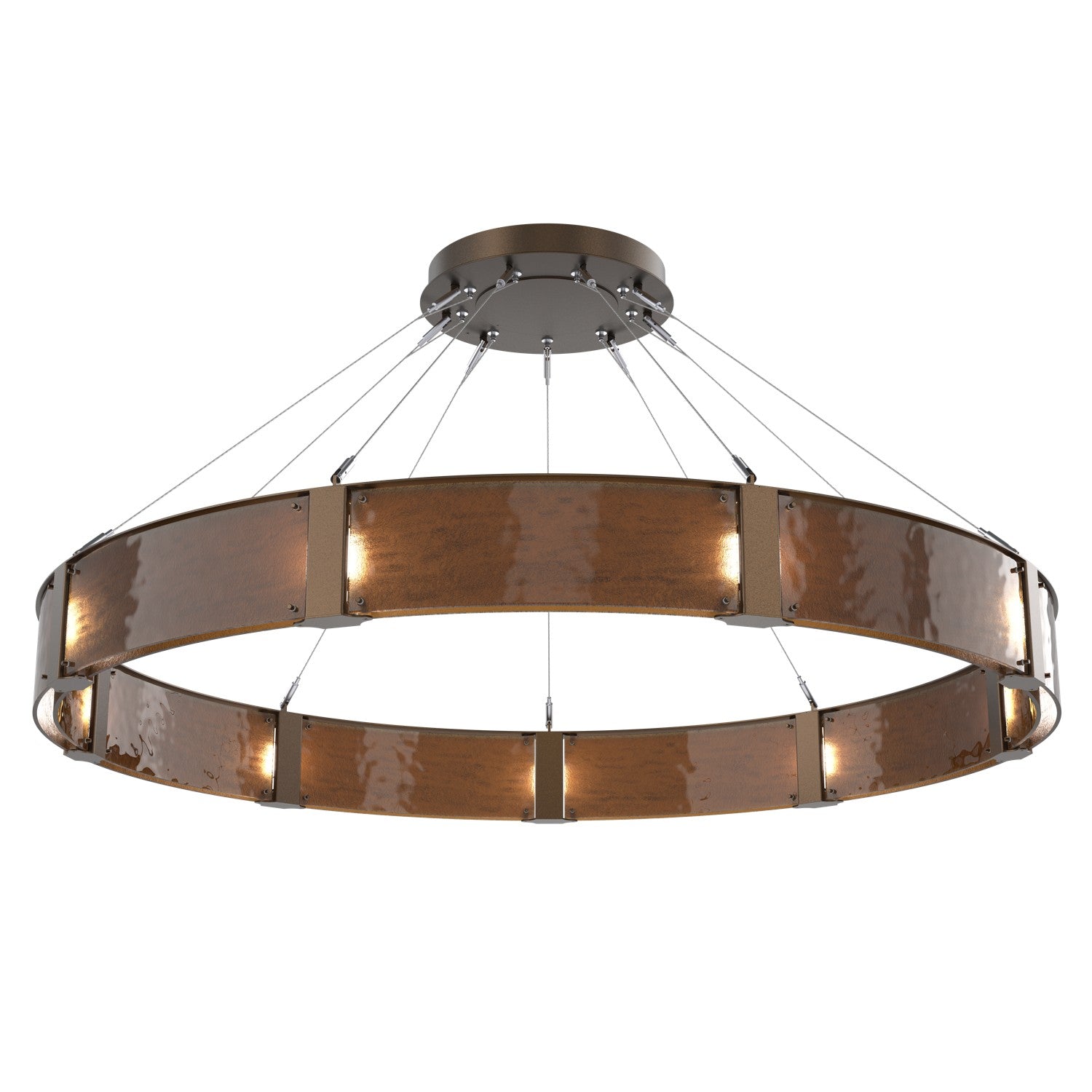 Hammerton Studio - CHB0042-60-FB-BG-CA1-L3 - LED Chandelier - Parallel - Flat Bronze