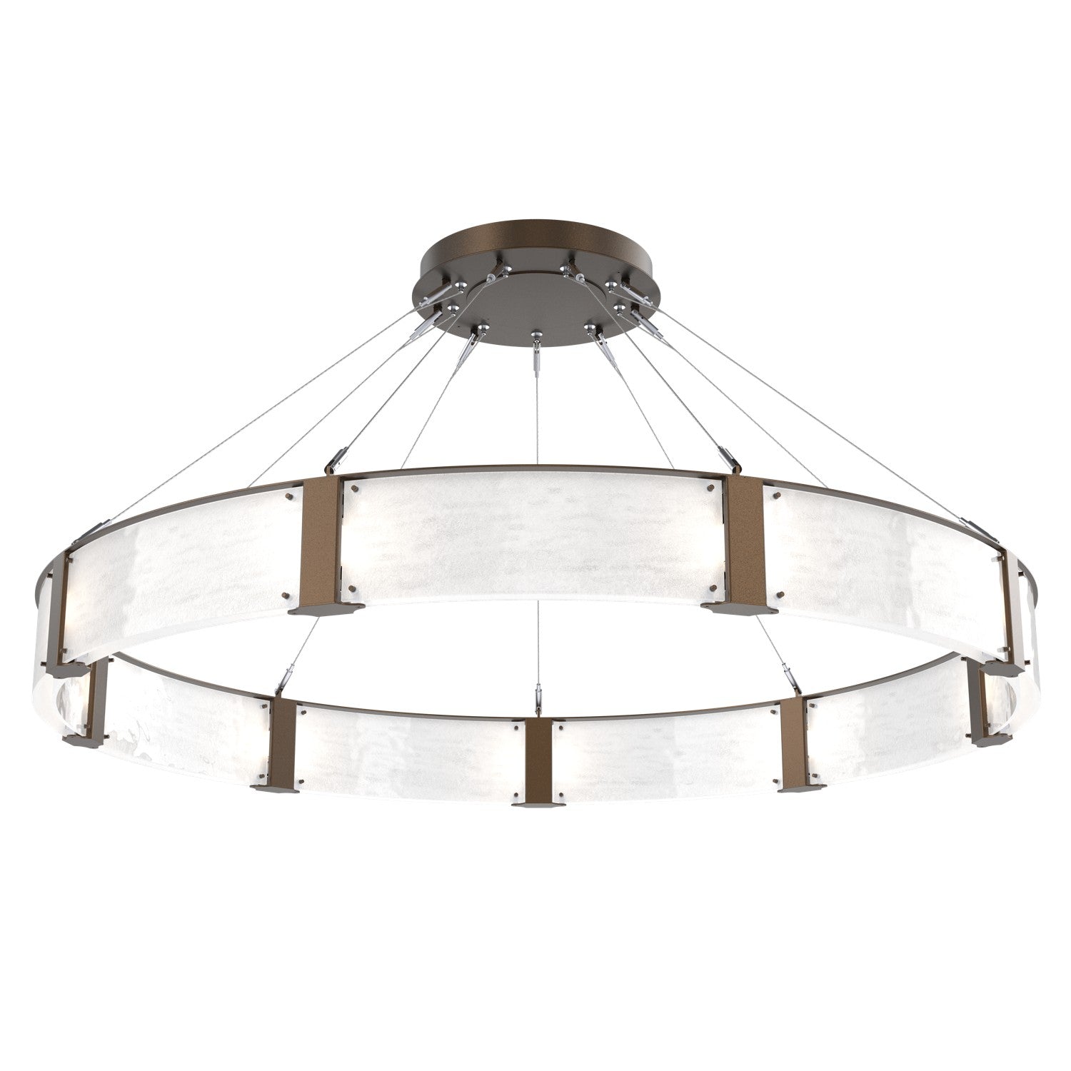 Hammerton Studio - CHB0042-60-FB-CG-CA1-L1 - LED Chandelier - Parallel - Flat Bronze