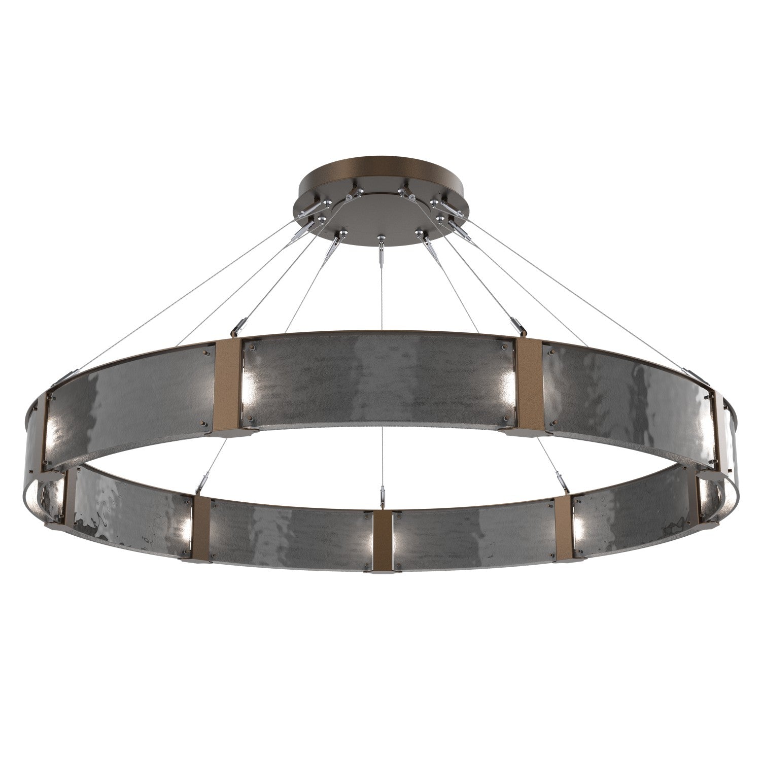 Hammerton Studio - CHB0042-60-FB-SG-CA1-L3 - LED Chandelier - Parallel - Flat Bronze