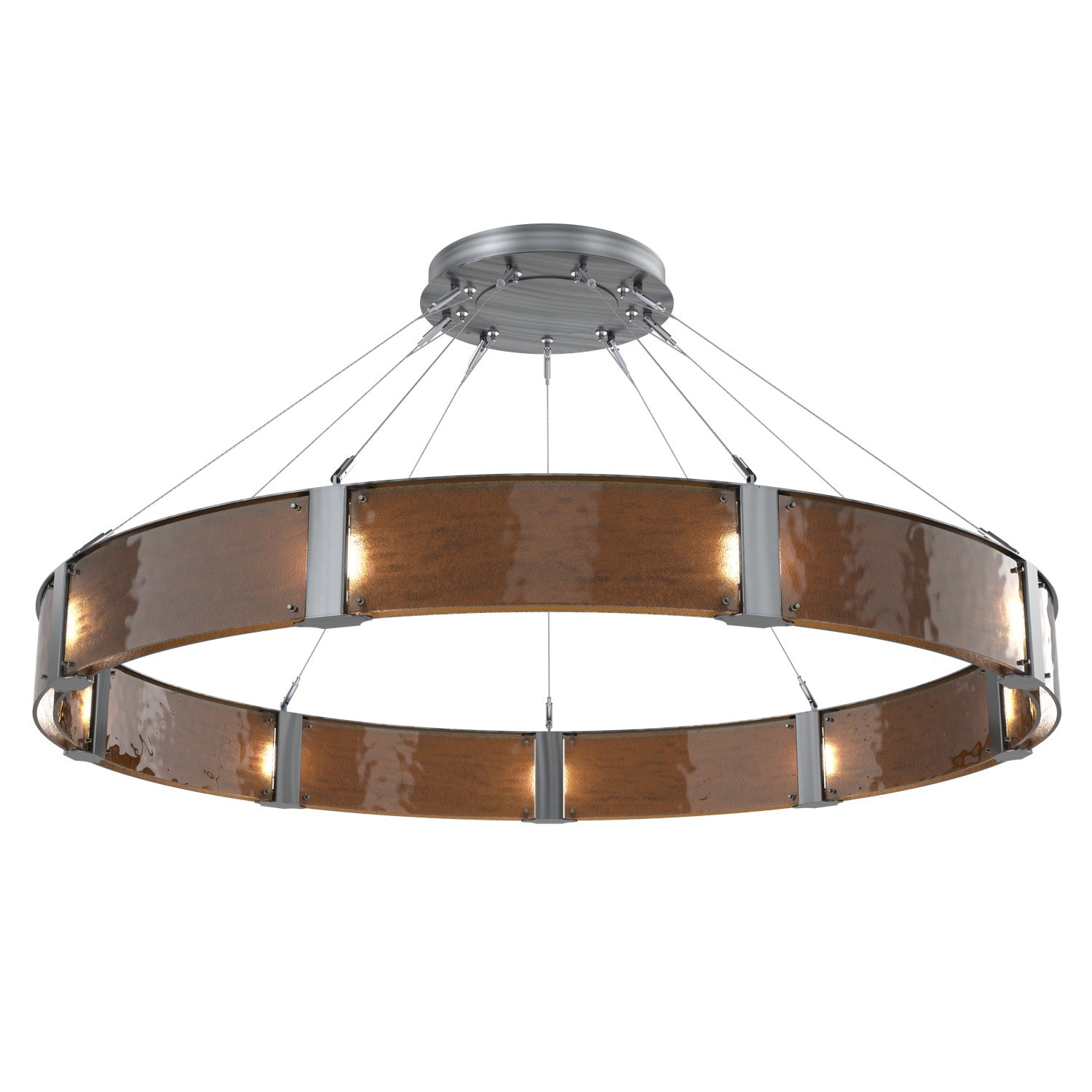 Hammerton Studio - CHB0042-60-GM-BG-CA1-L1 - LED Chandelier - Parallel - Gunmetal