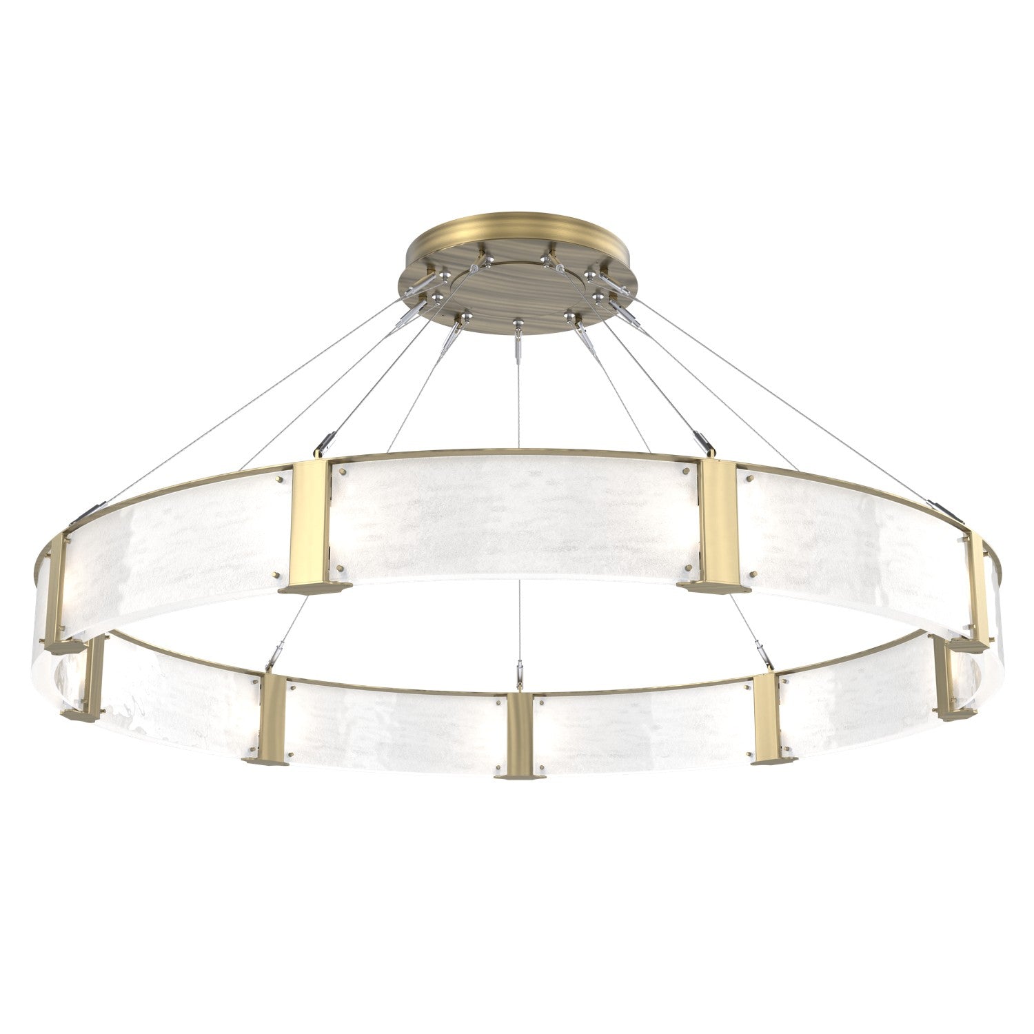 Hammerton Studio - CHB0042-60-HB-CG-CA1-L3 - LED Chandelier - Parallel - Heritage Brass