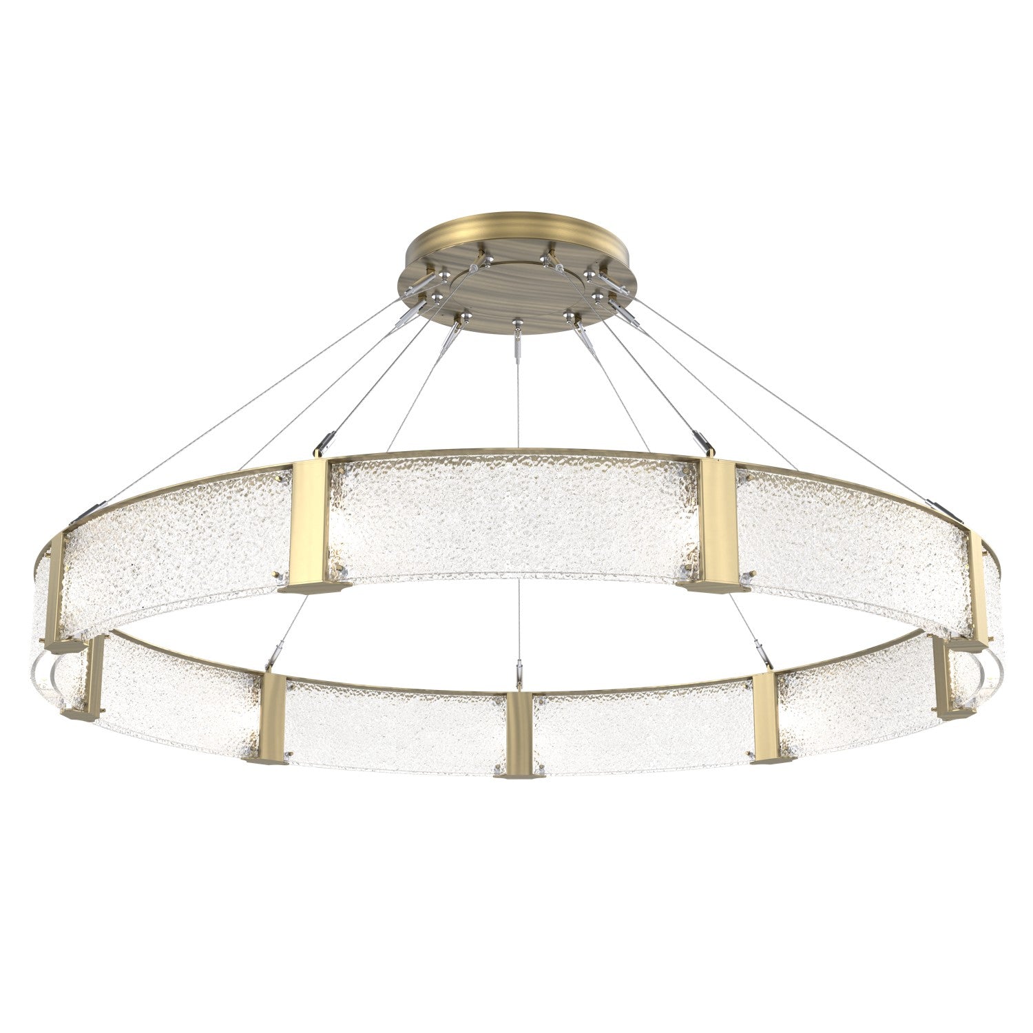 Hammerton Studio - CHB0042-60-HB-CR-CA1-L1 - LED Chandelier - Parallel - Heritage Brass