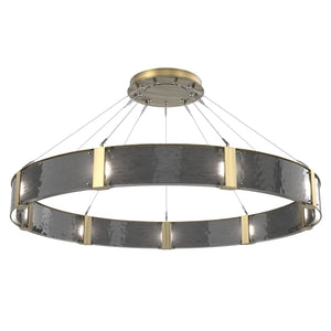 Hammerton Studio - CHB0042-60-HB-SG-CA1-L1 - LED Chandelier - Parallel - Heritage Brass