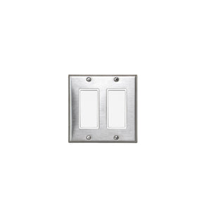 Eurofase - EFSSPS2 - 2 SINGLE, ON/OFF SWITCH, SS - Stainless Steel