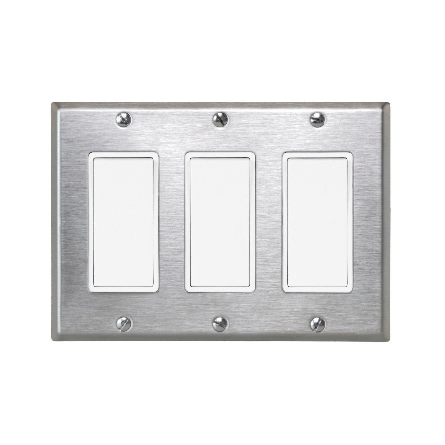 Eurofase - EFSSPS3 - 3 SINGLE, ON/OFF SWITCH, SS - Stainless Steel