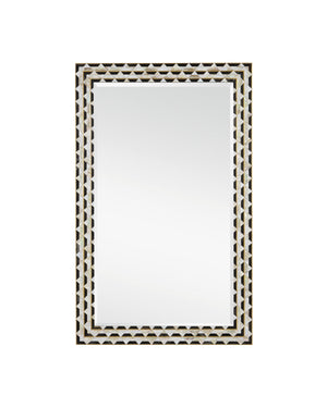 Currey and Company - 1000-0146 - Mirror - Macy - Natural/Brass/Mirror