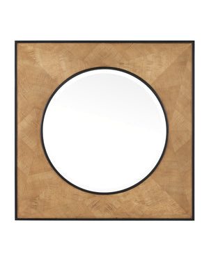 Currey and Company - 1000-0147 - Mirror - Kallista - Taupe/Black/Mirror