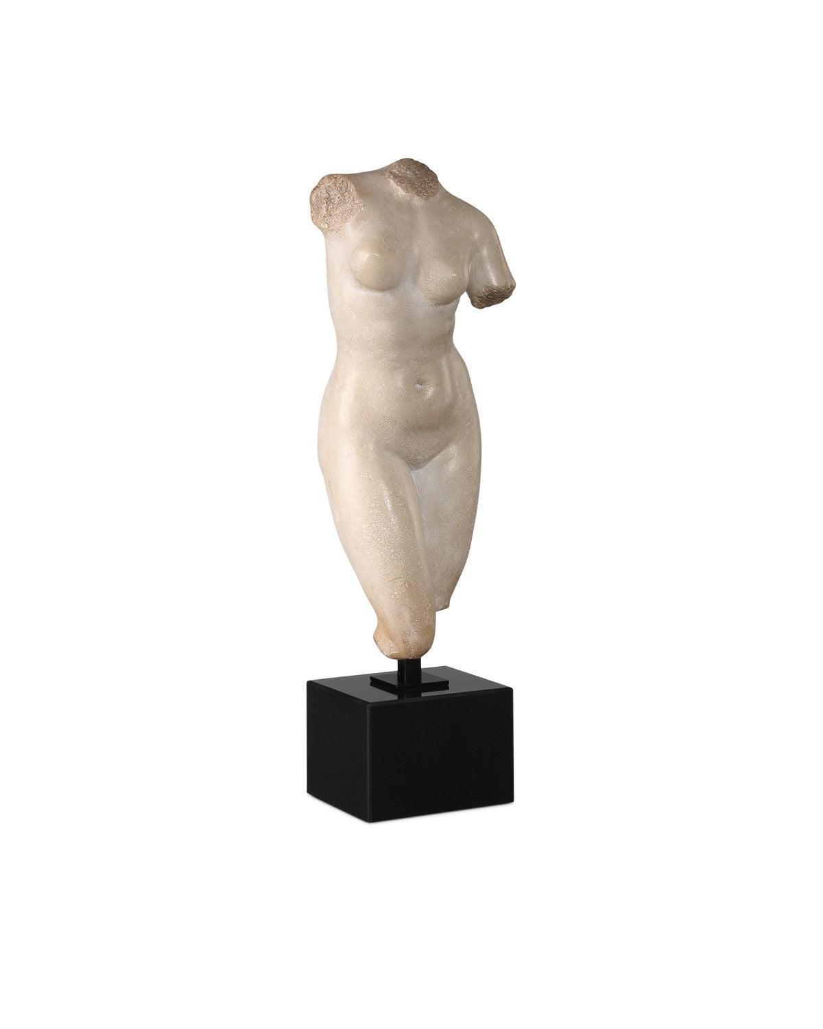 Currey and Company - 1200-0798 - Goddess Venus - Aged Beige/Black