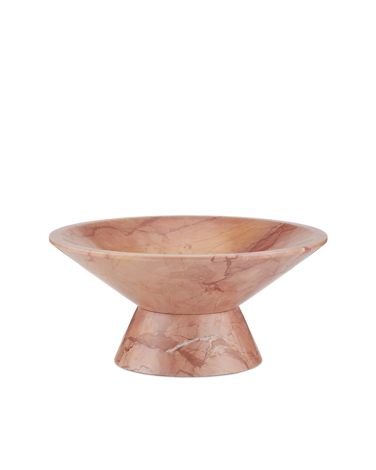 Currey and Company - 1200-0810 - Bowl - Lubo Rosa - Natural