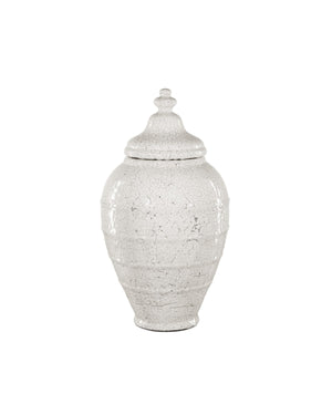 Currey and Company - 1200-0884 - Jar - Antique White