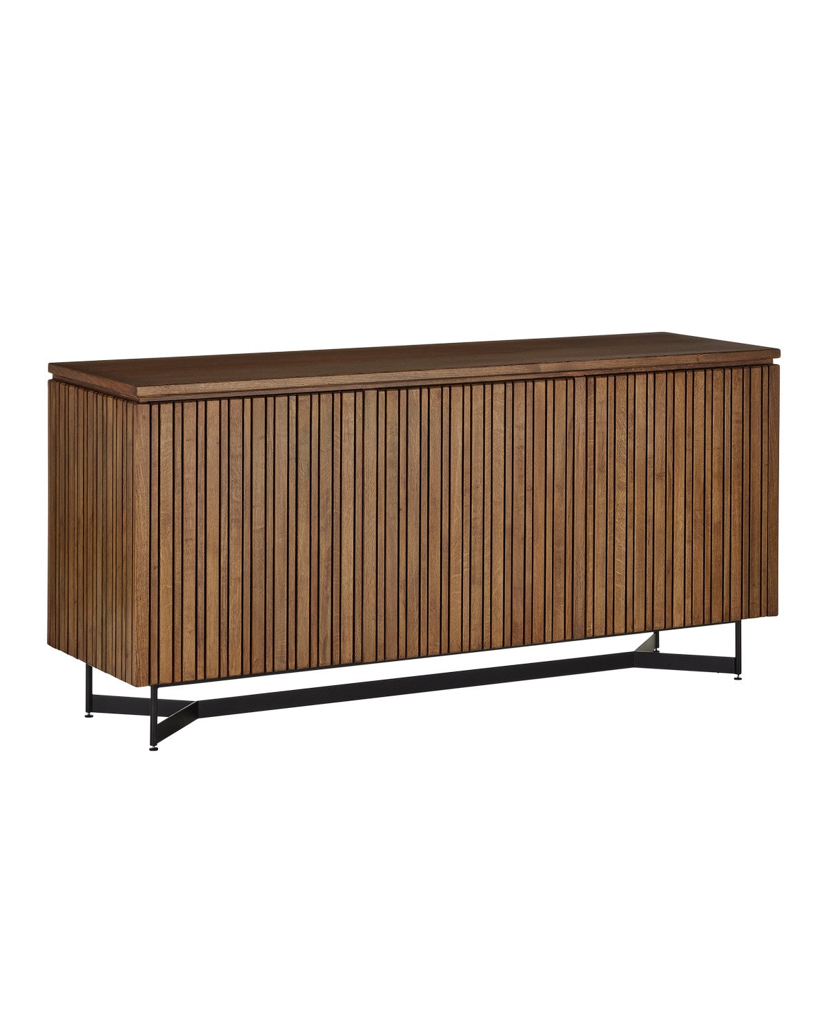 Currey and Company - 3000-0276 - Credenza - Indeo - Morel Brown/Black