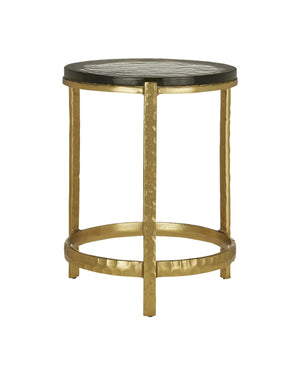 Currey and Company - 4000-0156 - Accent Table - Acea - Gold/Clear