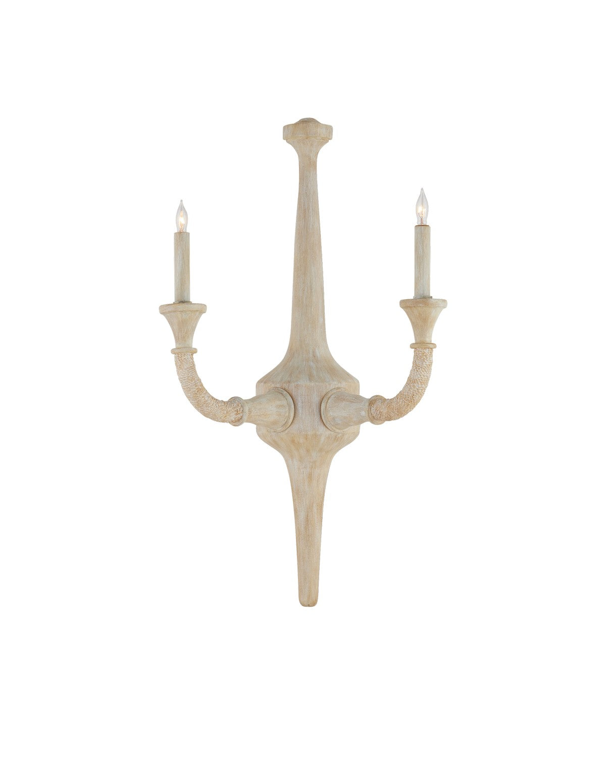 Currey and Company - 5000-0246 - Two Light Wall Sconce - Aleister - Sandstone