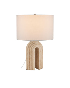 Currey and Company - 6000-0916 - One Light Table Lamp - Hippodrome - Natural