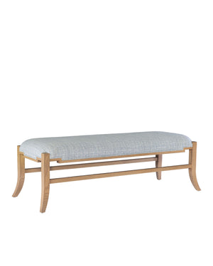 Currey and Company - 7000-1002 - Bench - Blonde Ash Wood