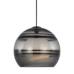 Visual Comfort Modern - 700TDSDNLPKB - One Light Pendant - Sedona - Nightshade Black