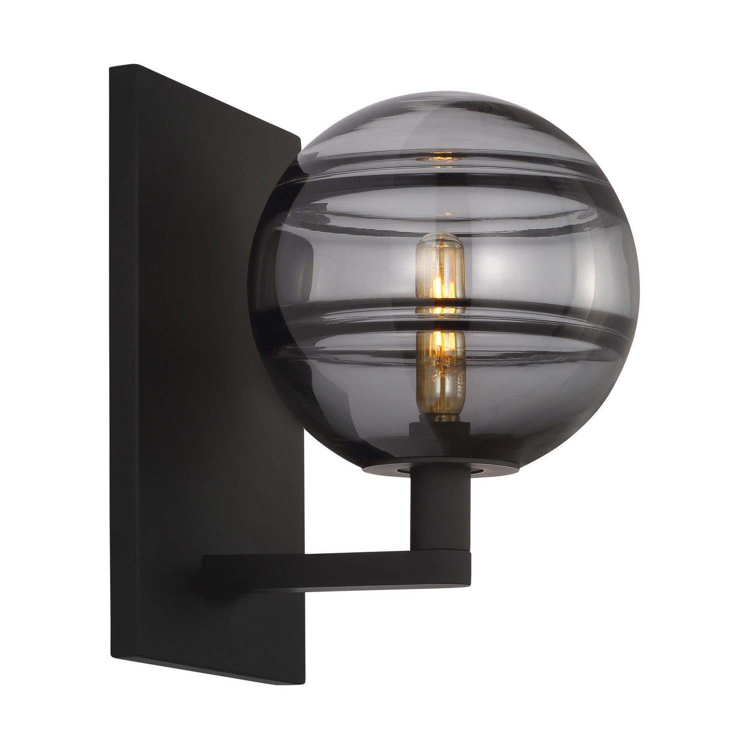 Visual Comfort Modern - 700WSSDNKB - One Light Wall Sconce - Sedona - Nightshade Black