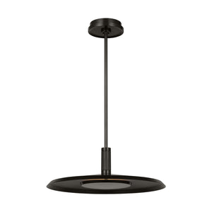 Visual Comfort Modern - AKPD17027BZ - LED Pendant - Saucer - Dark Bronze