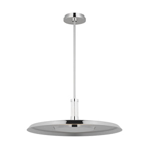 Visual Comfort Modern - AKPD17027N - LED Pendant - Saucer - Polished Nickel