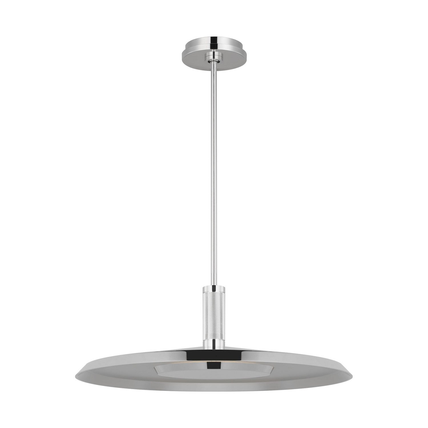 Visual Comfort Modern - AKPD17127N - LED Pendant - Saucer - Polished Nickel