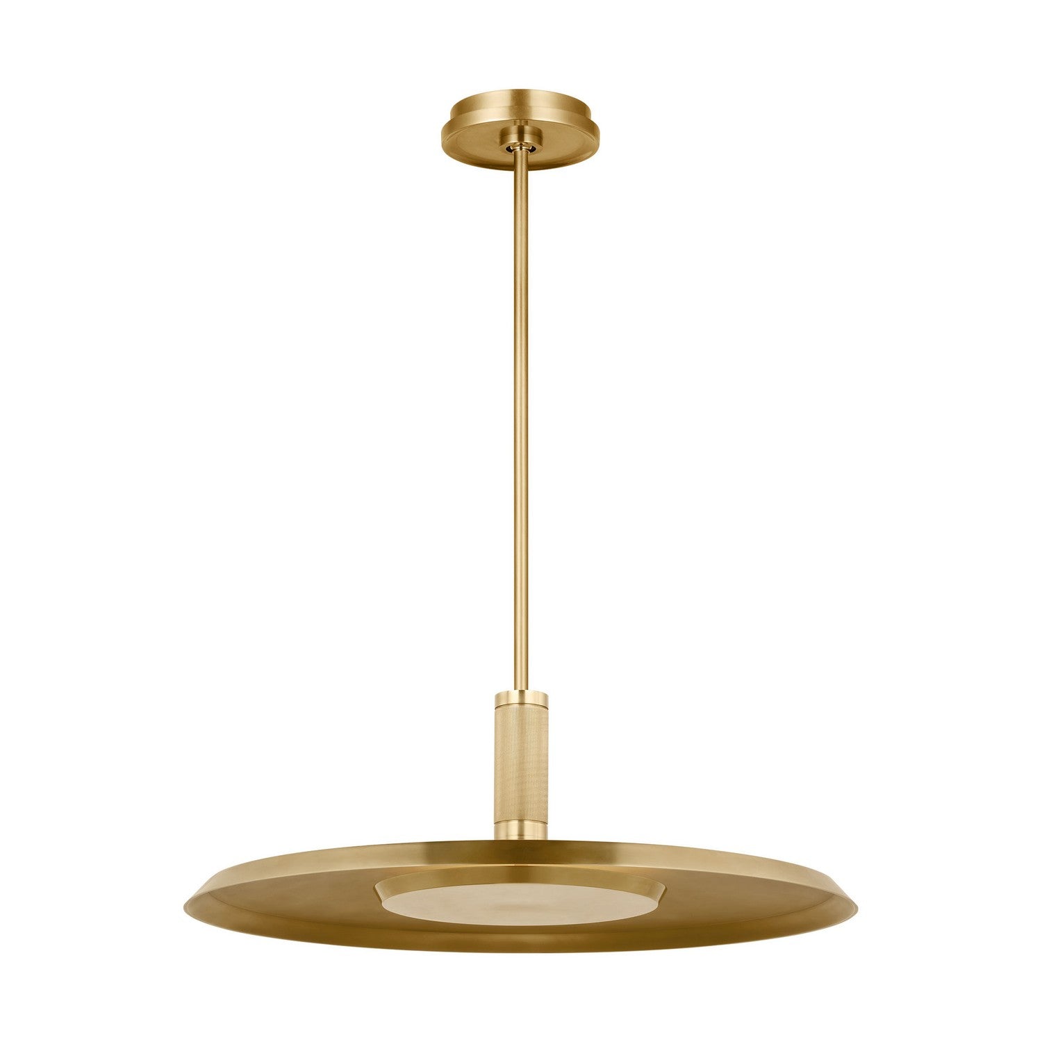 Visual Comfort Modern - AKPD17127NB - LED Pendant - Saucer - Natural Brass