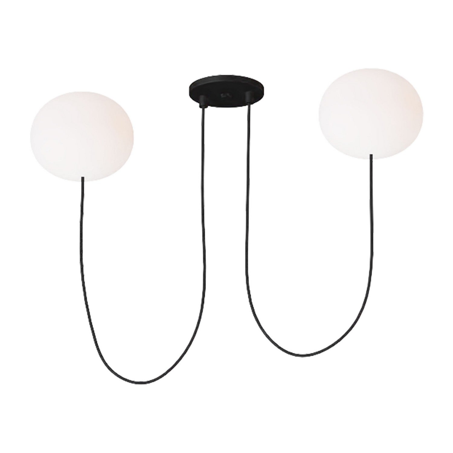 Visual Comfort Modern - PBCH35827OPB - LED Chandelier - Helium - Matte Black