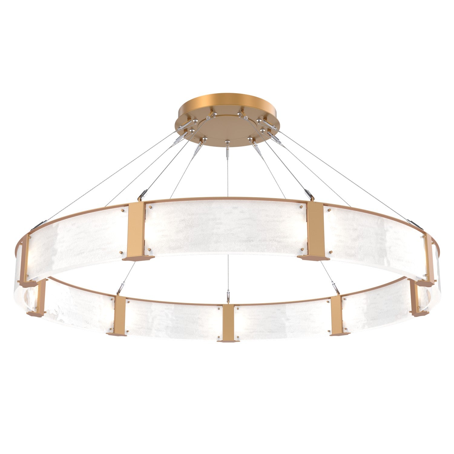 Hammerton Studio - CHB0042-60-NB-CG-CA1-L1 - LED Chandelier - Parallel - Novel Brass