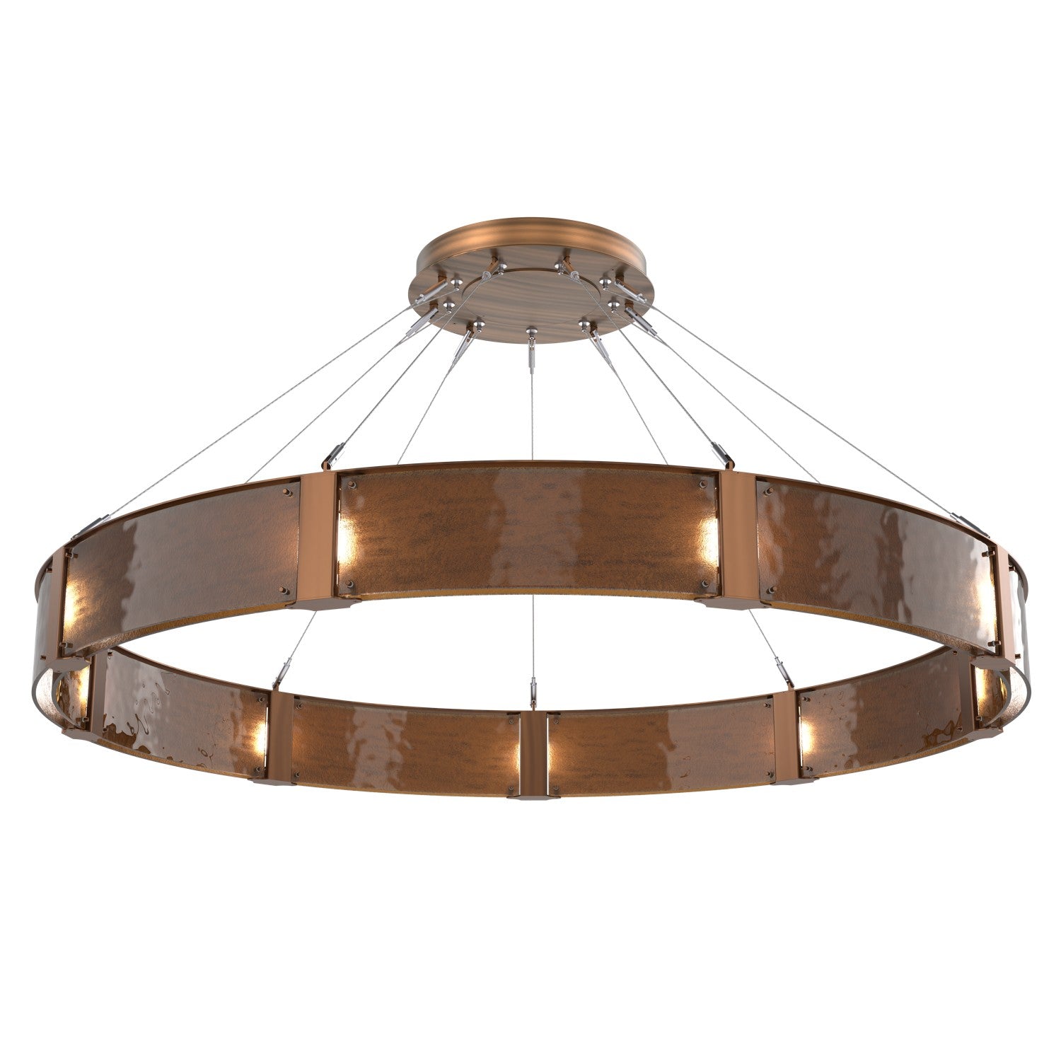 Hammerton Studio - CHB0042-60-RB-BG-CA1-L3 - LED Chandelier - Parallel - Oil Rubbed Bronze