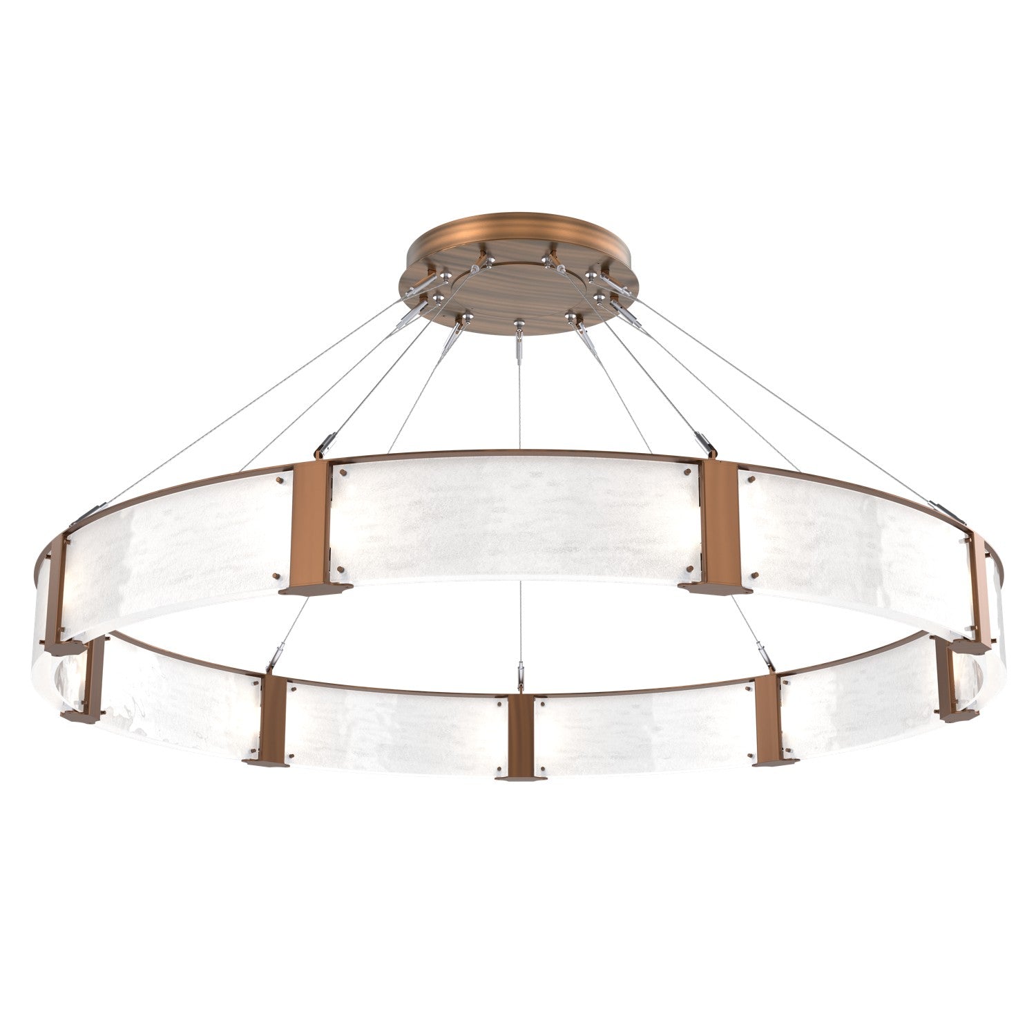 Hammerton Studio - CHB0042-60-RB-CG-CA1-L1 - LED Chandelier - Parallel - Oil Rubbed Bronze