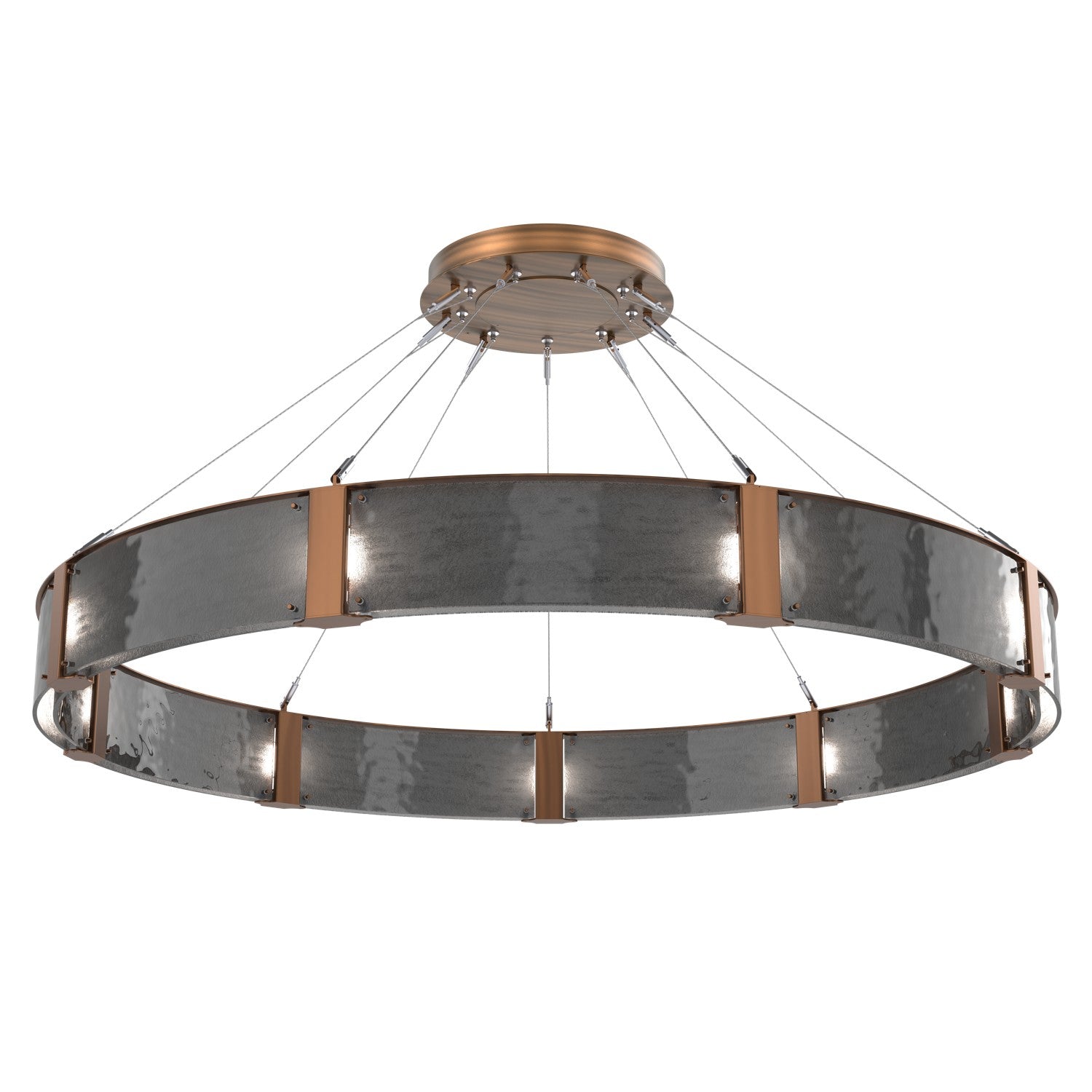 Hammerton Studio - CHB0042-60-RB-SG-CA1-L1 - LED Chandelier - Parallel - Oil Rubbed Bronze