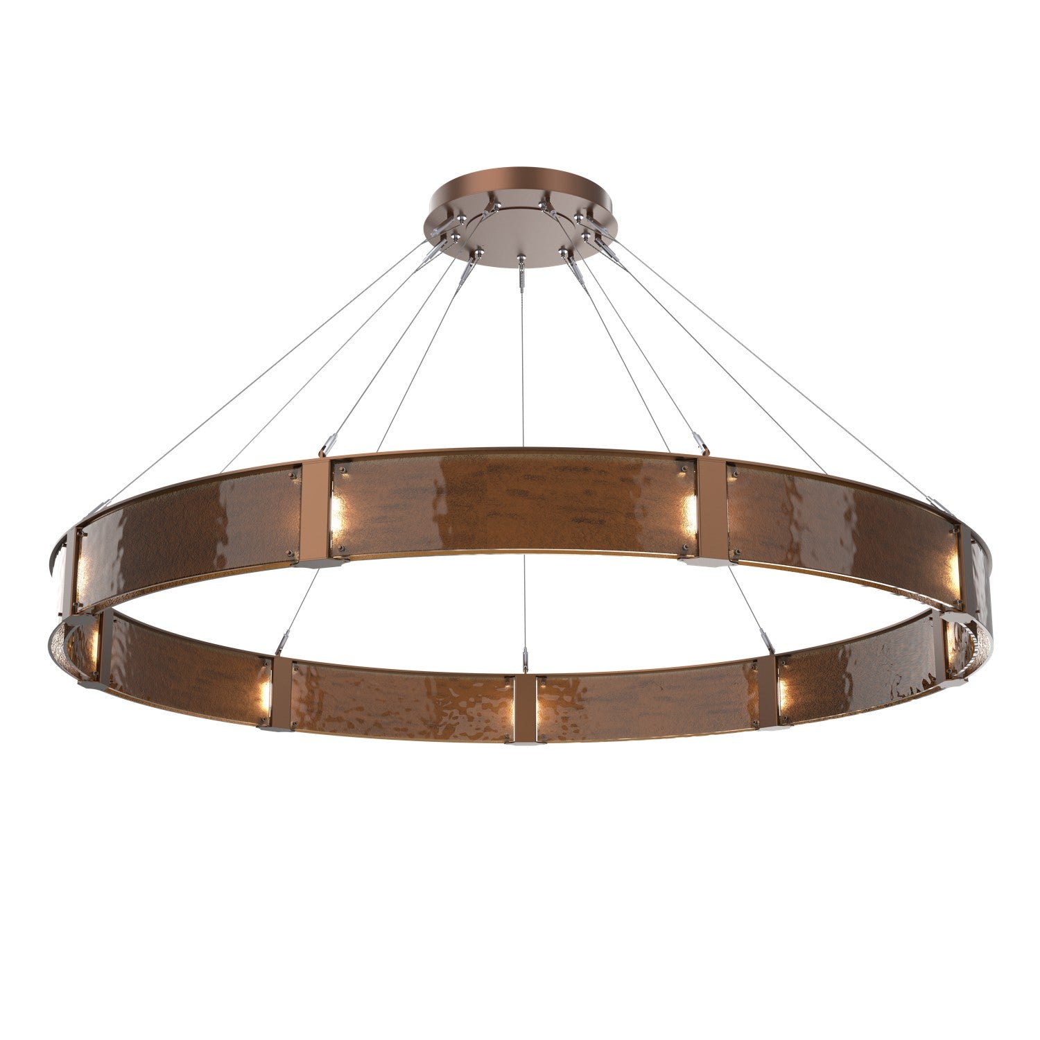 Hammerton Studio - CHB0042-72-BB-BG-CA1-L1 - LED Chandelier - Parallel - Burnished Bronze