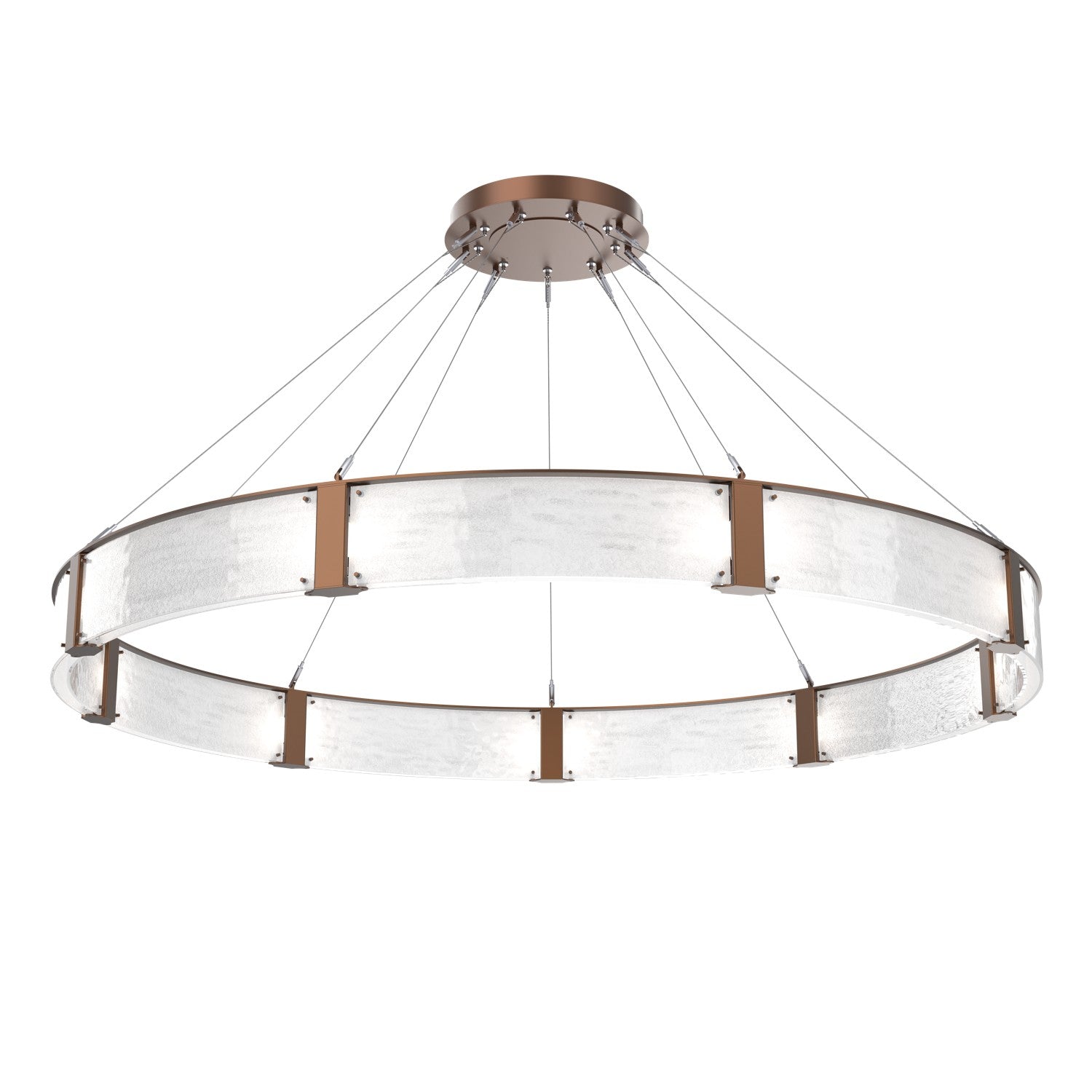 Hammerton Studio - CHB0042-72-BB-CG-CA1-L3 - LED Chandelier - Parallel - Burnished Bronze