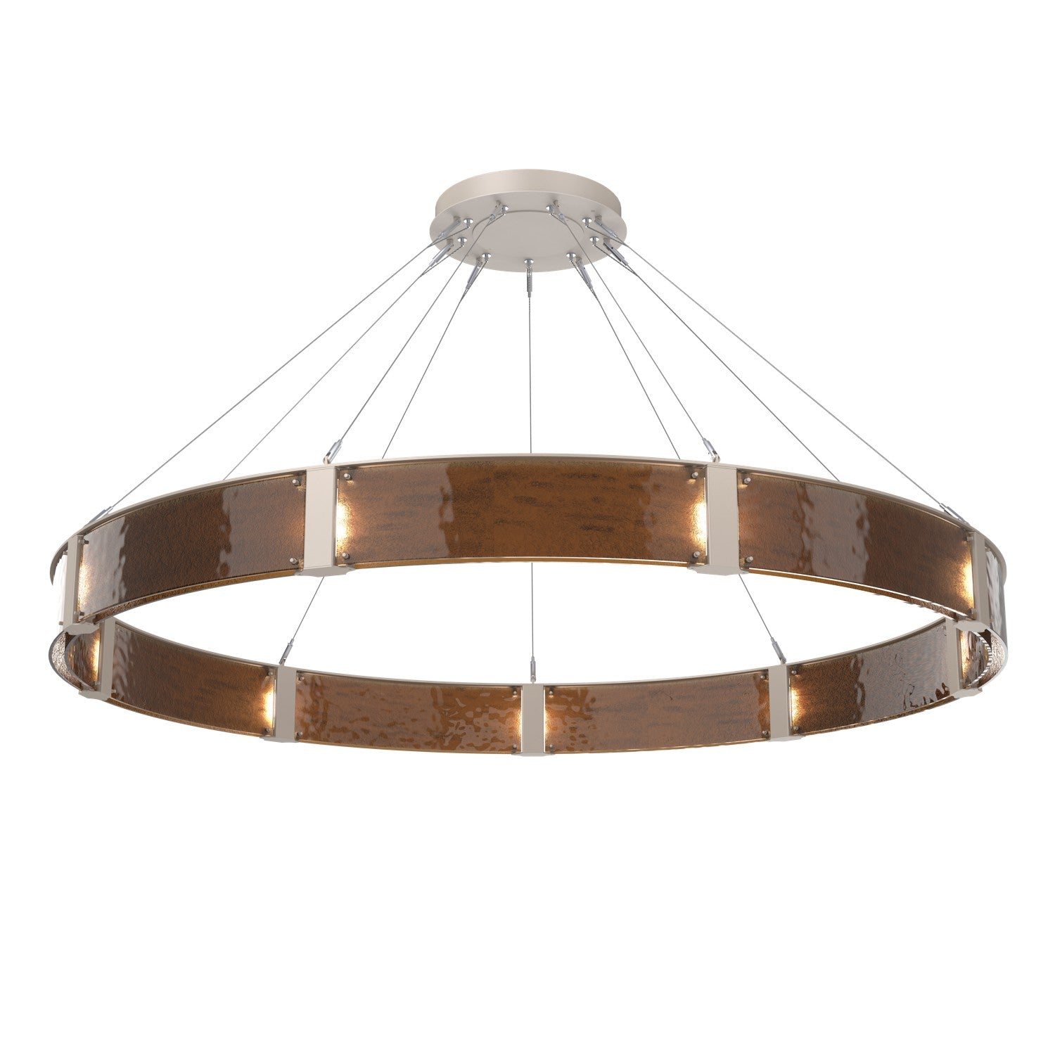 Hammerton Studio - CHB0042-72-BS-BG-CA1-L1 - LED Chandelier - Parallel - Beige Silver